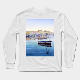 El Puerto Pesquero, Almeria. The Fishing Port Of Almeria Long Sleeve T-Shirt